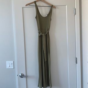 top shop jumpsuit with belt